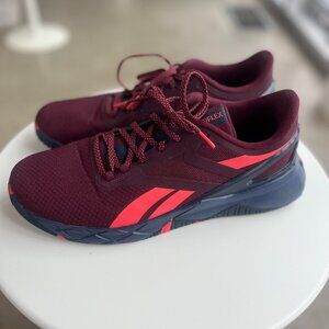 Reebok Nanoflex TR – Men’s Size 10 shoes (Maroon/Vector Navy)